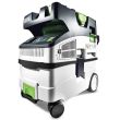 Aspirateur eau et poussières 1200W CLEANTEC Festool CTM MIDI I - 574822 photo du produit Secondaire 2 S