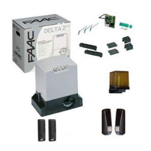 Automatisme pour portail Delta kit intégral 230 V 500 kg new FAAC 105630351 photo du produit Principale L