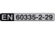 Picto EN 60335-2-29