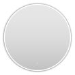 Miroir de salle de bains avec LED rond 90cm - PRADEL - 554063 pas cher