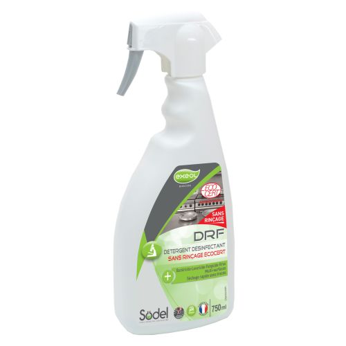 Nettoyant d&eacute;sinfectant virucide bact&eacute;ricide DRF 750 ml EXEOL 162888 photo du produit Principale L