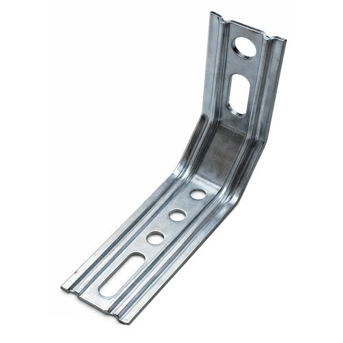 Equerre 3 pans menuiserie pvc 45&deg; 115x70x30mm - WALEBERS - 470261.13 pas cher