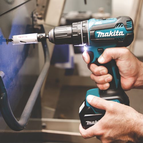Perceuse-visseuse à percussion 18 V + 2 batteries 3 Ah + chargeur rapide coffret MAKPAC MAKITA DHP485RFJ photo du produit Secondaire 15 L