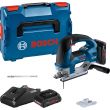 Scie sauteuse 18 V 18V-155 BC + 2 batteries ProCore 4 Ah + chargeur en coffret L-BOXX BOSCH 06015B1002 photo du produit