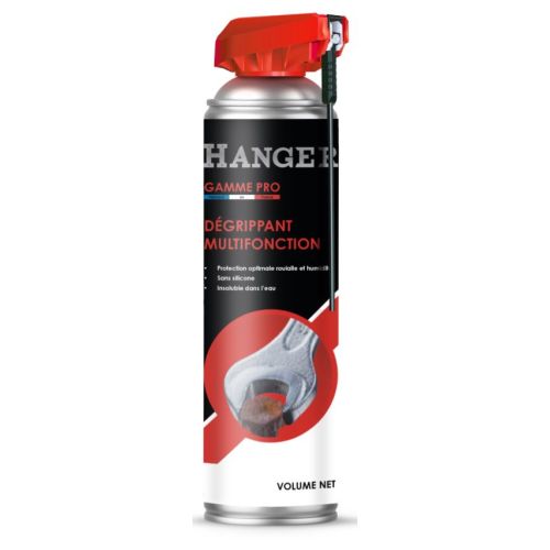 Dégrippant multifonctions avec cobra rouge 400ml - HANGER - 700202 pas cher