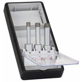 Coffret de 3 forets diamantés Bosch Easy Dry Robuste line - 2608587145 pas cher Principale M