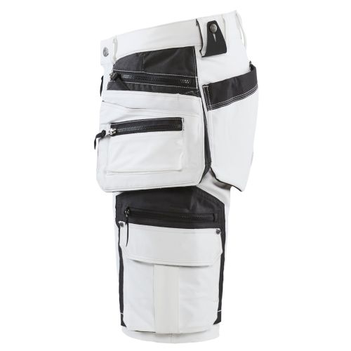 Short peintre stretch 4D avec poches flottantes Blanc/Gris foncé T40 - BLAKLÄDER - 108816451098C46 pas cher Secondaire 3 L