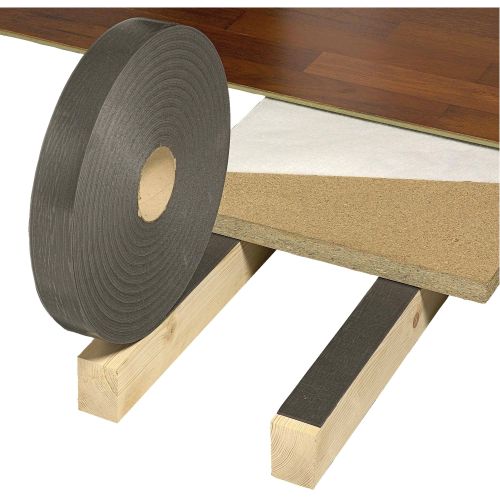 TRAMIBAND bande mousse acoustique plancher rouleau 30m larg 50/ 3 mm - Domo  Confort