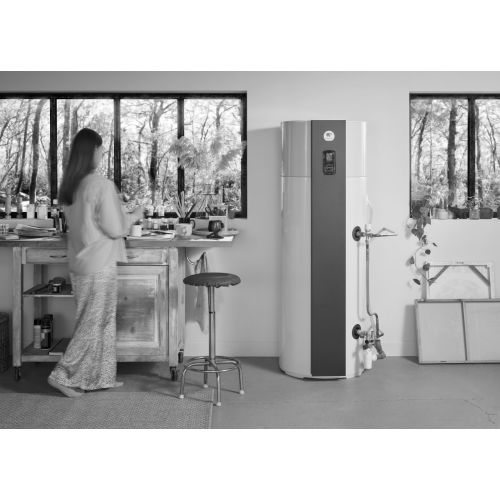 Chauffe-eau électrique 1800W AEROMAX 6 200l thermodynamique monobloc - THERMOR - 286053 pas cher Secondaire 7 L