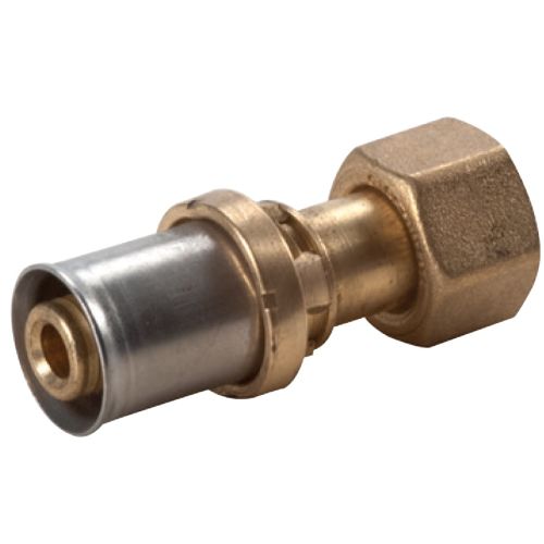 Raccord passerelle &agrave; sertir multi empreinte D 12mm - GIACOMINI - RM103Y112 pas cher