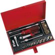 Coffret 1/4'' de 26 outils Sam outillage 6 pans en mm - 73-RA26 photo du produit