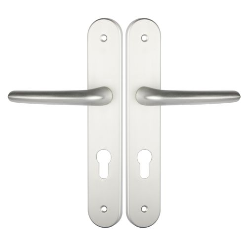 Ensemble sur plaque SANYA HOME aluminium cl&eacute; I finition argent - HERACLES - B-SANYA-04 pas cher Secondaire 3 L