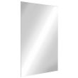 Miroir de salle de bain incassable 400x600 en inox poli - DELABIE - 3453 pas cher