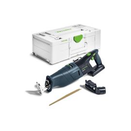Scie sabre 18V Festool RSC 18 EB-Basic (sans batterie ni chargeur) + coffret Systainer SYS3 - 576947 photo du produit Principale M