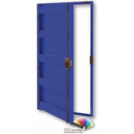 Bloc-porte 1 vantail apprêt gris MENTHA photo du produit