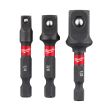 Set de 3 adaptateurs Shockwave IMPACT ADAPTOR SET MILWAUKEE 4932479228 photo du produit
