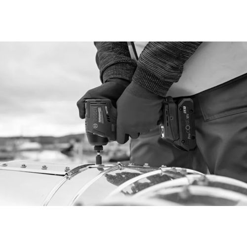 Visseuse à choc 18 V 18V-220 C (sans batterie ni chargeur) en carton - BOSCH - 06019L6000 pas cher Secondaire 2 L