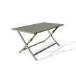 Table de jardin pliante MARIUS 140x80 vert kaki - DCB GARDEN - MARIUS-TB140-KAKI pas cher