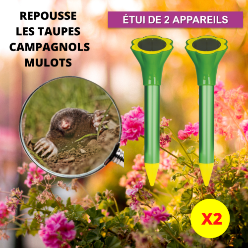 Répulsif vibrations pour les taupes et campagnols photovoltaïque ACTO REPULSIF RUST4 photo du produit Secondaire 2 L