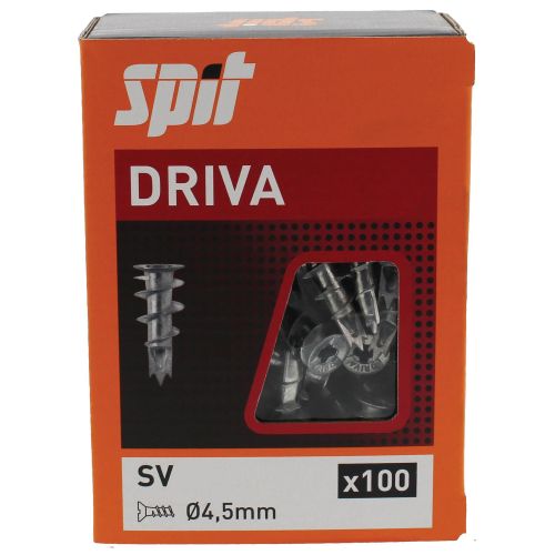 Cheville autoforeuse Spit DRIVA sans vis SPIT 060083 photo du produit Secondaire 3 L
