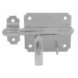 Verrou de box porte cadenas 18mm zingu&eacute; blanc - JARDINIER MASSARD - J522331 pas cher