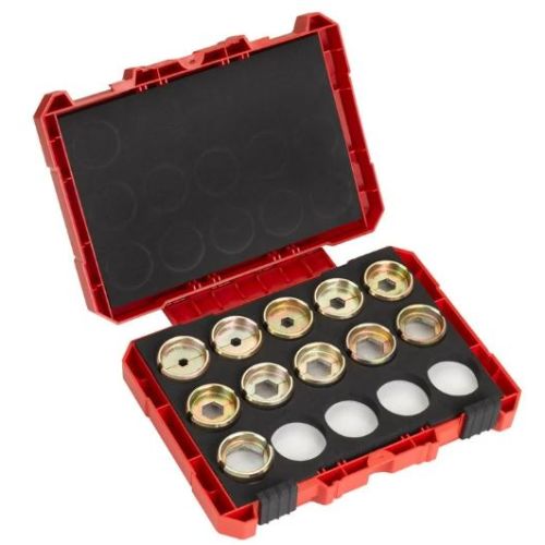 Coffret de matrices DIN 22 AL 11 pièces MILWAUKEE 4932471997 photo du produit Principale L