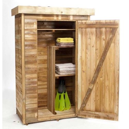 Armoire de rangement en bois THEO - FOREST STYLE - 1336 pas cher Secondaire 2 L