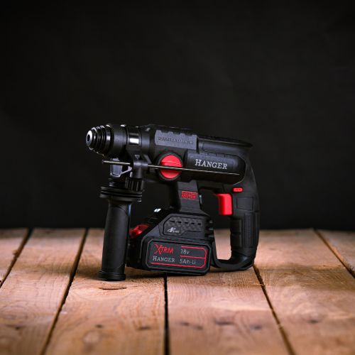 Perforateur SDS-Plus 18 V HX18-22X5 + 2 batteries 5 Ah + chargeur + Hangbox HANGER 401201 photo du produit Secondaire 11 L
