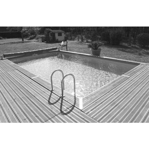 Piscine SUNWATER 300x555 H140cm liner bleu 75/100 - UBBINK - 7504754 pas cher Secondaire 2 L