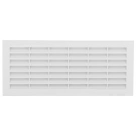 Grille de ventilation Nicoll ménagère réglementaire rectangulaire 200 mm - B201 pas cher Principale M