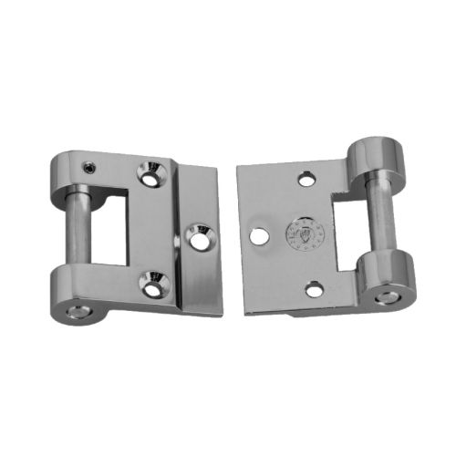 Paire de fiches en applique chromé mat STREMLER 3206.31.0 photo du produit