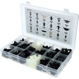 Assortiment d'agrafes KS Tools pour Nissan 408 pièces - 420.0550 photo du produit Principale M