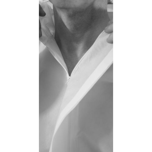 Combinaison jetable SEGEPRO 3B/4B/5B/6B EN1073 EN14126 jaune T2 - SEGETEX-EIF - CJ302 pas cher Secondaire 2 L