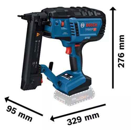 Agrafeuse à bois 18 V GTH 18V-38 M Professionnal (sans batterie ni chargeur) en coffret L-Boxx BOSCH 0601482501 photo du produit Secondaire 1 L