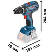 Perceuse-visseuse 18 V GSR 18V-28 + 2 batteries Procore 4 Ah + chargeur + coffret L-Boxx - BOSCH - 06019H410Q photo du produit Secondaire 1 S