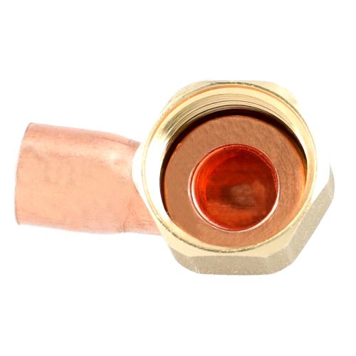 Raccord 2 pièces écrou prisonnier coudé F15X21 Ø 14 GARIS D12205B photo du produit Secondaire 2 L