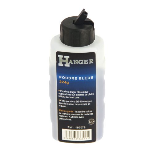 Poudre à tracer bleue 224g - HANGER - 100079 pas cher Principale L