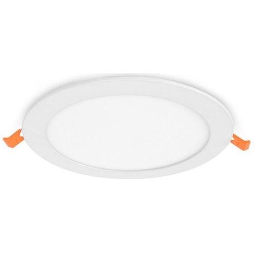 Plafonnier LED SLIMY blanc D 225 mm 18 W 4000 K MIIDEX 77571 photo du produit