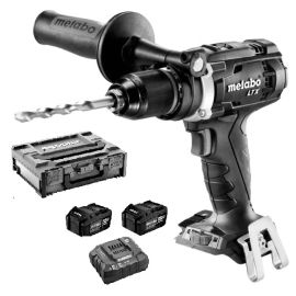 Perceuse visseuse sans-fil Metabo BS 18 LTX Impuls 18 V + 2 batteries 4.0 Ah + chargeur + METABOX pas cher Principale M