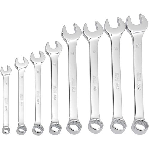 Jeu de 8 clés mixtes Sam Outillage en mm - 50A-J8 photo du produit Principale L