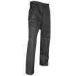 Pantalon de travail CLOU braguette à boutons 100141 bleu bugatti T62 - LMA LEBEURRE - 100141-T62 pas cher