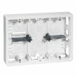 Cadre saillie MOSAIC pour 4, 5 ou 2 x 2 modules profondeur 46mm - LEGRAND - 080276 pas cher