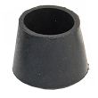 Embout enveloppant caoutchouc noir diamètre 20 mm AVL 37120 photo du produit