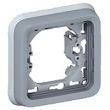 Support plaque étanche PLEXO Legrand composable IP55 gris - 069681 photo du produit Secondaire 1 S