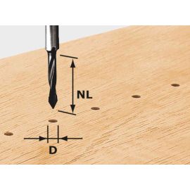 Foret de perçage Festool HW S8 D5/30 - 491064 pas cher Principale M