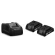 Pack de 2 batteries 18V GBA 2Ah AMPShare avec chargeur - FEIN - 92604244010 pas cher
