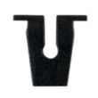 Ecrous en nylon-caoutchouc pour Volkswagen - diamètre 8 mm - 10 pièces KS TOOLS 420.1859 photo du produit