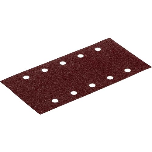 Bo&icirc;te de 50 feuilles abrasives VC 152 VELOURS rectangulaires 115x230mm Grain 80 10T - HERMES - 6075356 pas cher