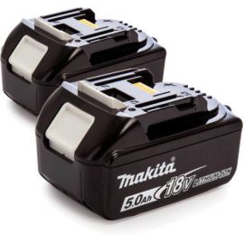 Pack 2 batteries Makita 18 V / 5.0 Ah BL1850B - PACK2BAT5LI pas cher Principale M