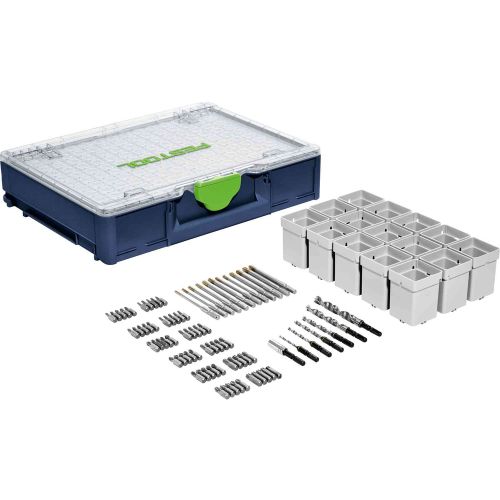 Coffret Systainer³ Organizer SYS3 ORG M 89 CE-M avec 94 accessoires - FESTOOL - 576931 pas cher